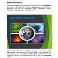 What Is Earth Subsystem