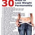 What to Do to Lose Weight in 30 Days