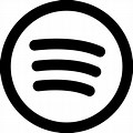 Whit Spotify Transparent Logo