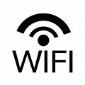 Wi-Fi Stock Art Black White