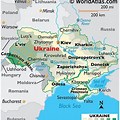 Wikipedia Map of Ukraine