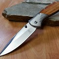 Wooden Handle Folding Knives
