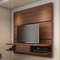 Wooden Wall Plasma Stands