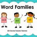 Word Family House Clip Art