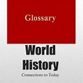 World History Glossary Book