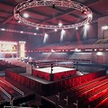 Wrestling Arena Aerial View