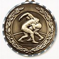 Wrestling Medals Background