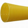 Yellow Perforated Drainage Pipe
