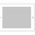 iPad Icon White PNG