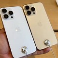 iPhone 14 Pro Gold and Silver