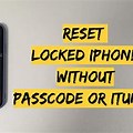 iPhone Password Reset Locked Out