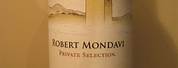 Robert Mondavi Wine List