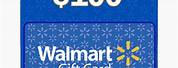 100 Dollar Walmart Gift Card