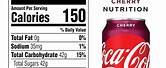 12 Oz Can of Coke Nutrition Label