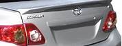 2010 Toyota Corolla Rear Spoiler