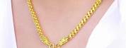 24K Gold Chain with Number 60