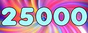 25000 Number Icon