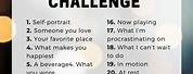 30 Days Pichsher Challenge Instagram
