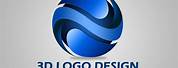 3D Logo Design PSD Free Download