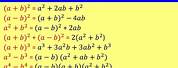 7 Formulas of Algebra