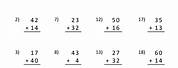 Addition with No Regrouping Worksheets 6-Digits