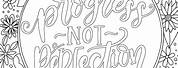 Adult Coloring Pages Inspirational Quotes