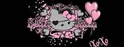 Aesthetic Goth Hello Kitty Desktop Wallpaper