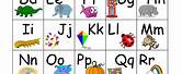 Alphabet Chart for Preschool