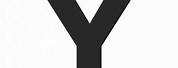 Alphabet Letter Y Logo