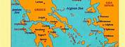 Ancient Greece Map for Kids