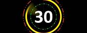 Animated Countdown Timer 30 Seconds