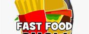 Anime Fake Fast Food Logos