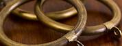 Antique Brass Curtain Rings