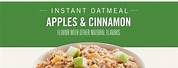 Apple Cinnamon Flavored Oatmeal