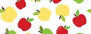 Apple Fruit Background Cute Wallpaper
