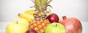 Apple and Pineapple Fruit Still Life