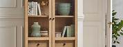 Arched Bookshelves Light Wood