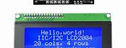Arduino LCD 20X4 I2C