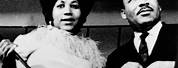 Aretha Franklin and Martin Luther King