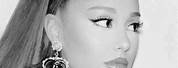 Ariana Grande Black and White Photots