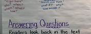 Ask and Answer Questions Third Grade