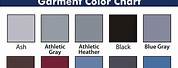 Augusta Sportswear Color Chart