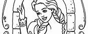 Barbie Rapunzel Coloring Pages