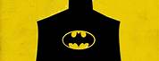 Batman Old Logo Minimalist Poster