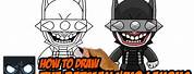 Batman Who Laughs Drawing Easy for Kids