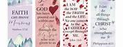 Bible Bookmarks to Print Out