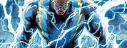 Black Lightning DC Comic Book Art