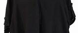 Black Linen Tunic Tops for Women
