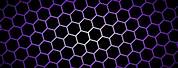 Black Purple Hexagon Pattern Wallpaper