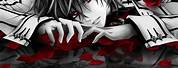 Black Red 4K Desktop Wallpaper Anime Vampire Boy